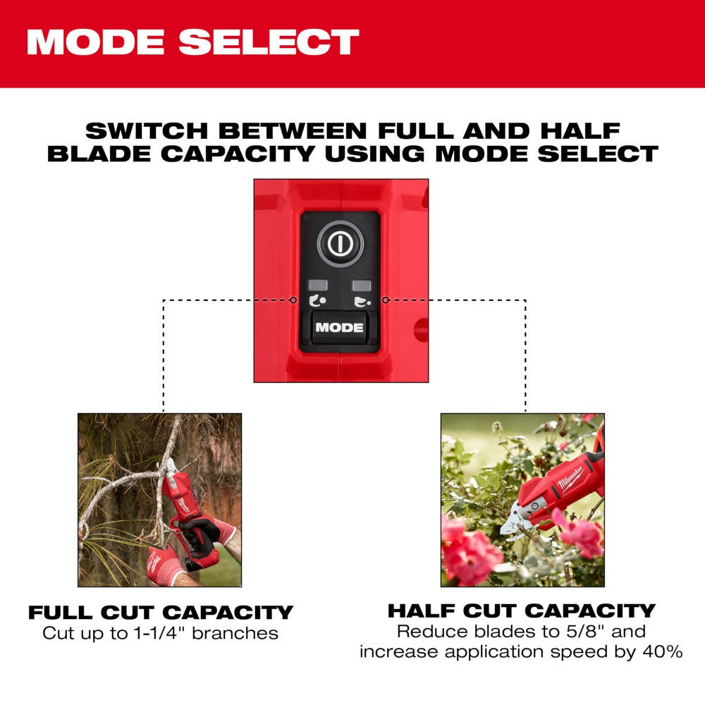 Milwaukee 2534-21 M12 Brushless Pruning Shears Kit