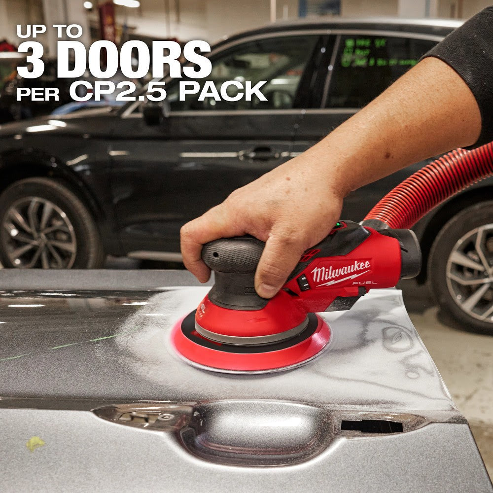 Milwaukee 2585-20 M12 FUEL 6" Random Orbital Sander (3/16")