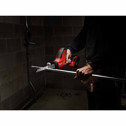 Milwaukee 2625-20 M18 18-Volt Hackzall Cordless One-Handed Reciprocating Saw (Tool Only, No Battery)