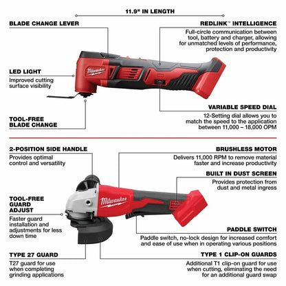 Milwaukee 2695-27SH M18 7-Tool Combo Kit
