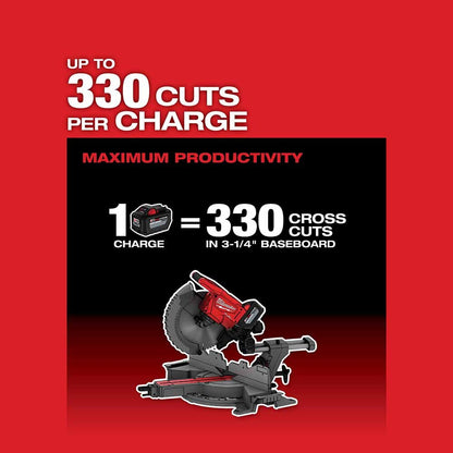 Milwaukee 2739-20 M18 FUEL 12" Dual Bevel Sliding Compound Miter Saw - Bare Tool