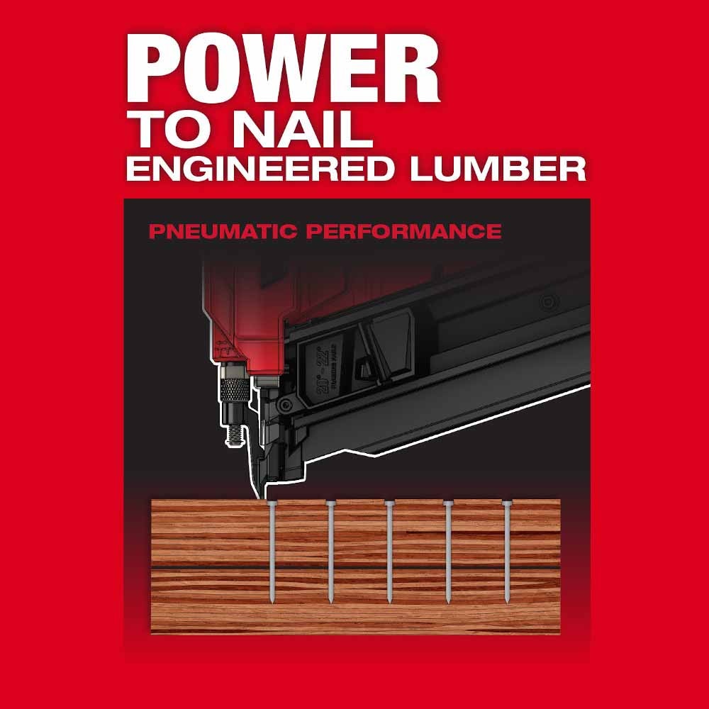 Milwaukee  2744-20 M18 FUEL™ 21 Degree Framing Nailer