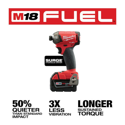 Milwaukee 2760-22 M18 FUEL SURGE 1/4" Hex Hydraulic Driver Kit