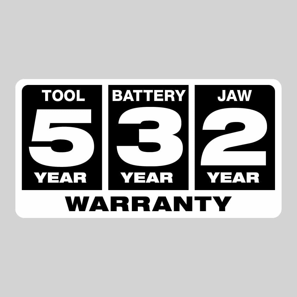 Milwaukee 2773-22L M18 FORCE LOGIC Long Throw Press Tool 1/2" to 1" Kit for Stainless Steel