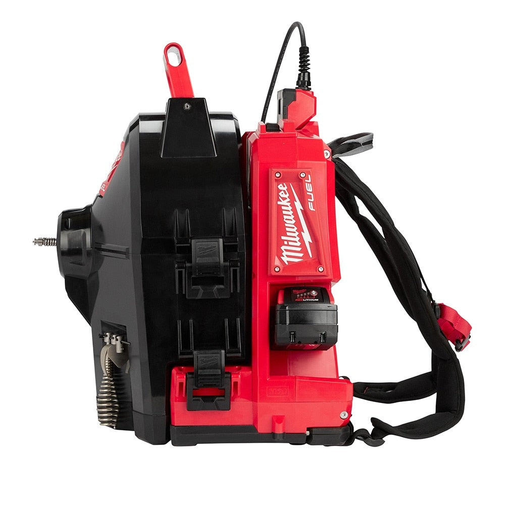 Milwaukee 2775B-211 M18 Fuel Switch Pack Sectional Drum System Drain Cleaner Kit-B