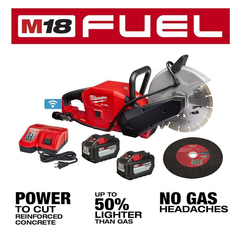 Milwaukee 2786-22HD M18 FUEL 9" Cut-Off Saw w/ ONE-KEY