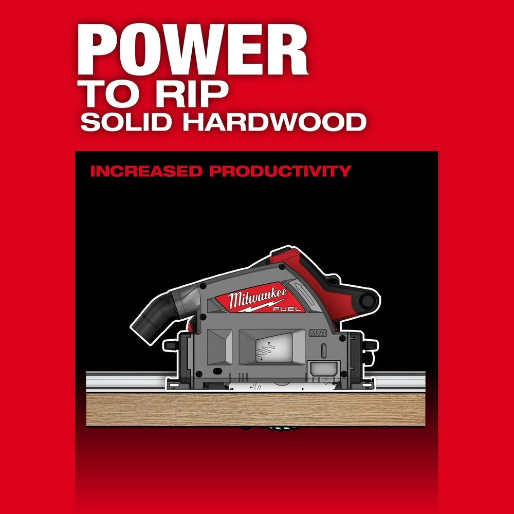 Milwaukee 2831-21 M18 FUEL 6-1/2" Plunge Track Saw Kit