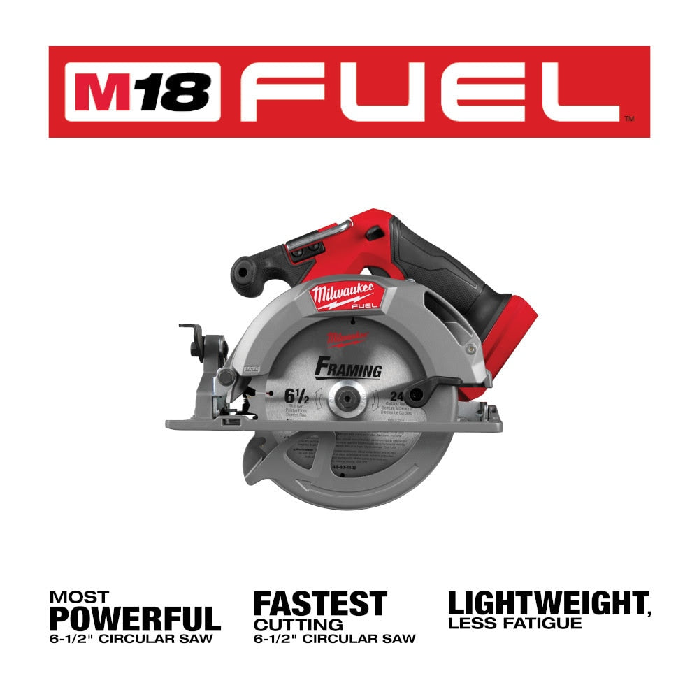 Milwaukee 2833-20 M18 FUEL 6-1/2" Circular Saw