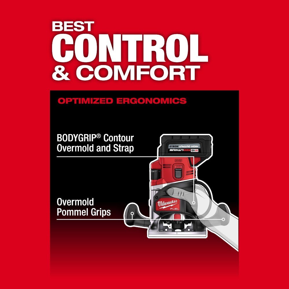 Milwaukee 2838-21 M18 FUEL  1/2" Router Kit