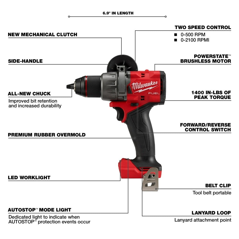 Milwaukee 2903-20 M18 FUEL 1/2" Drill/Driver
