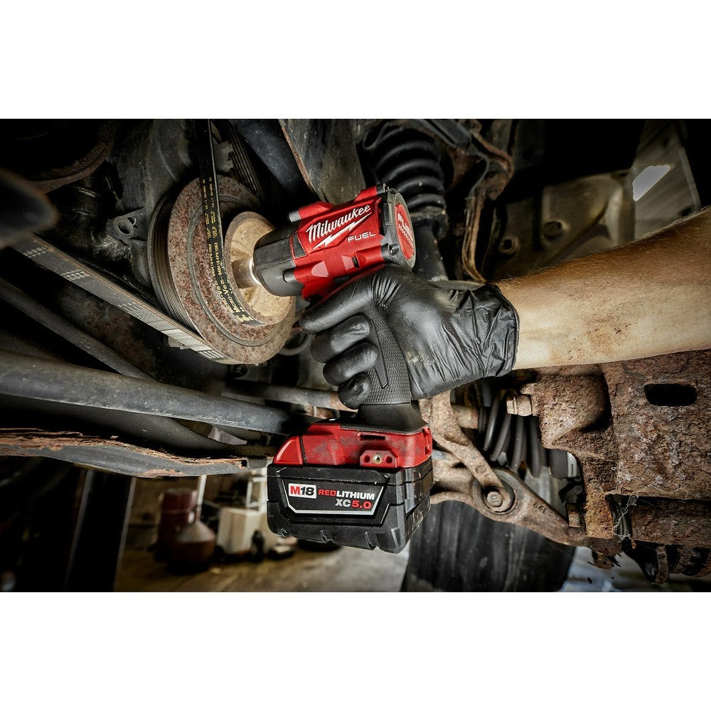 Milwaukee 2960-80 M18 FUEL 3/8" Mid-Torque Impact Wrench with Friction Ring Bare Tool Reconditioned