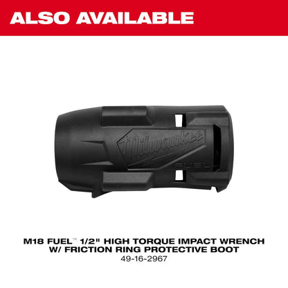Milwaukee 2967-21F M18 FUEL 1/2" High Torque Impact Wrench w/ Friction Ring REDLITHIUM FORGE Kit