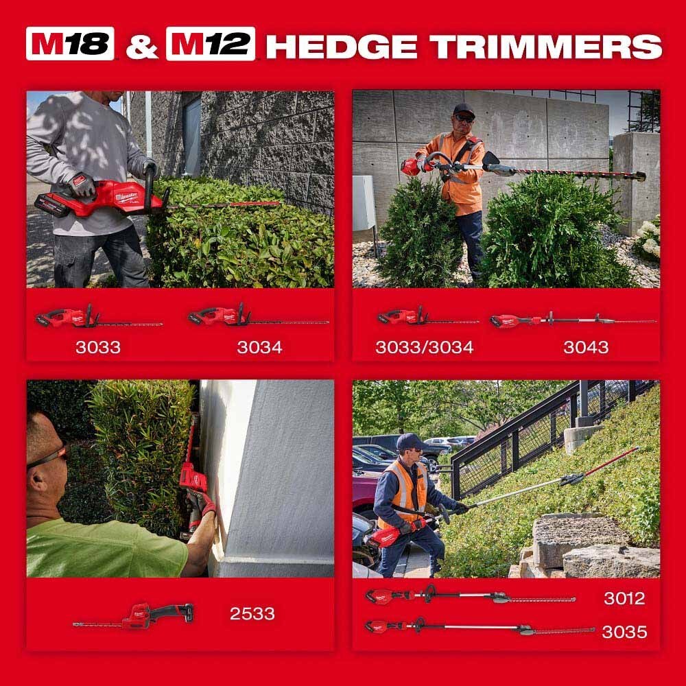Milwaukee 3012-20 M18 FUEL Pole Articulating Hedge Trimmer