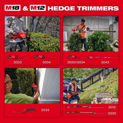 Milwaukee 3012-20 M18 FUEL Pole Articulating Hedge Trimmer