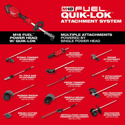 Milwaukee 3016-20PS M18 FUEL Pole Saw w/ QUIK-LOK
