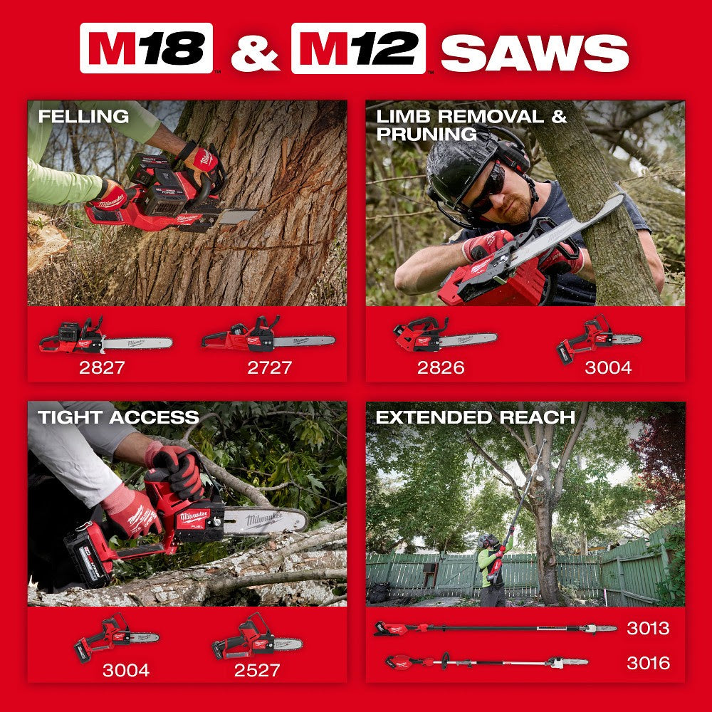 Milwaukee 3016-20PS M18 FUEL Pole Saw w/ QUIK-LOK