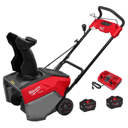 Milwaukee 3036-22HD M18 FUEL 21" Auger Propelled Dual Battery Single Stage Snow Blower Kit
