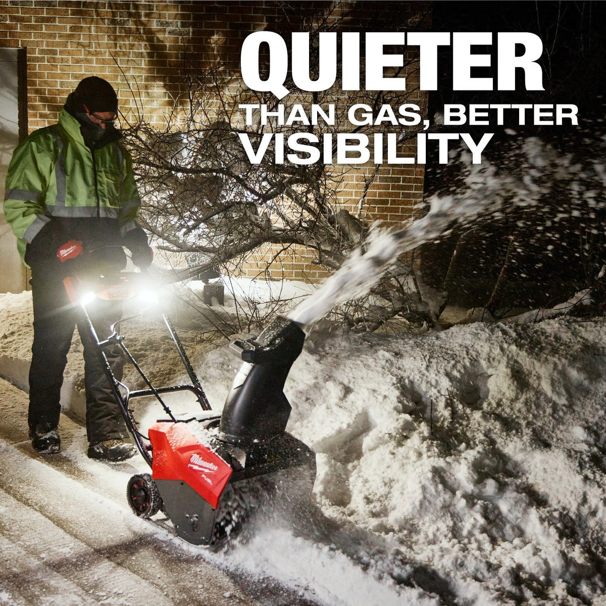 Milwaukee 3036-22HD M18 FUEL 21" Auger Propelled Dual Battery Single Stage Snow Blower Kit