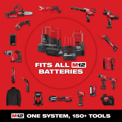 Milwaukee 3049-20 M12 FUEL 3/8" Subcompact Impact Wrench with Friction Ring