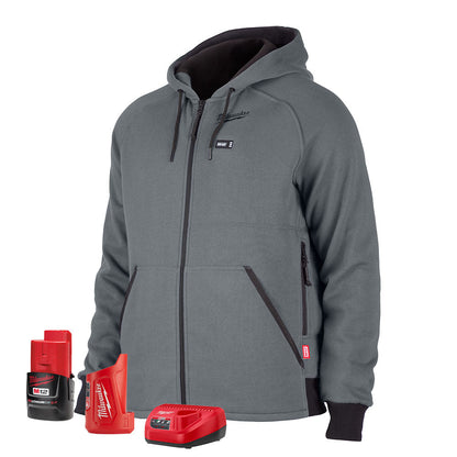 Milwaukee 306G-21 M12 Heated Hoodie Kit (Gray)