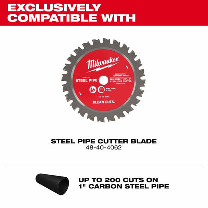 Milwaukee 3469-20 M18 FUEL ½”-1” Steel Pipe Cutter