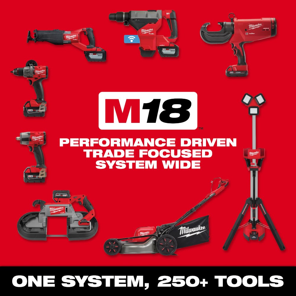 Milwaukee 3670-22 M18 FUEL 4-1/2"-6" Braking Grinder, Paddle Switch Kit