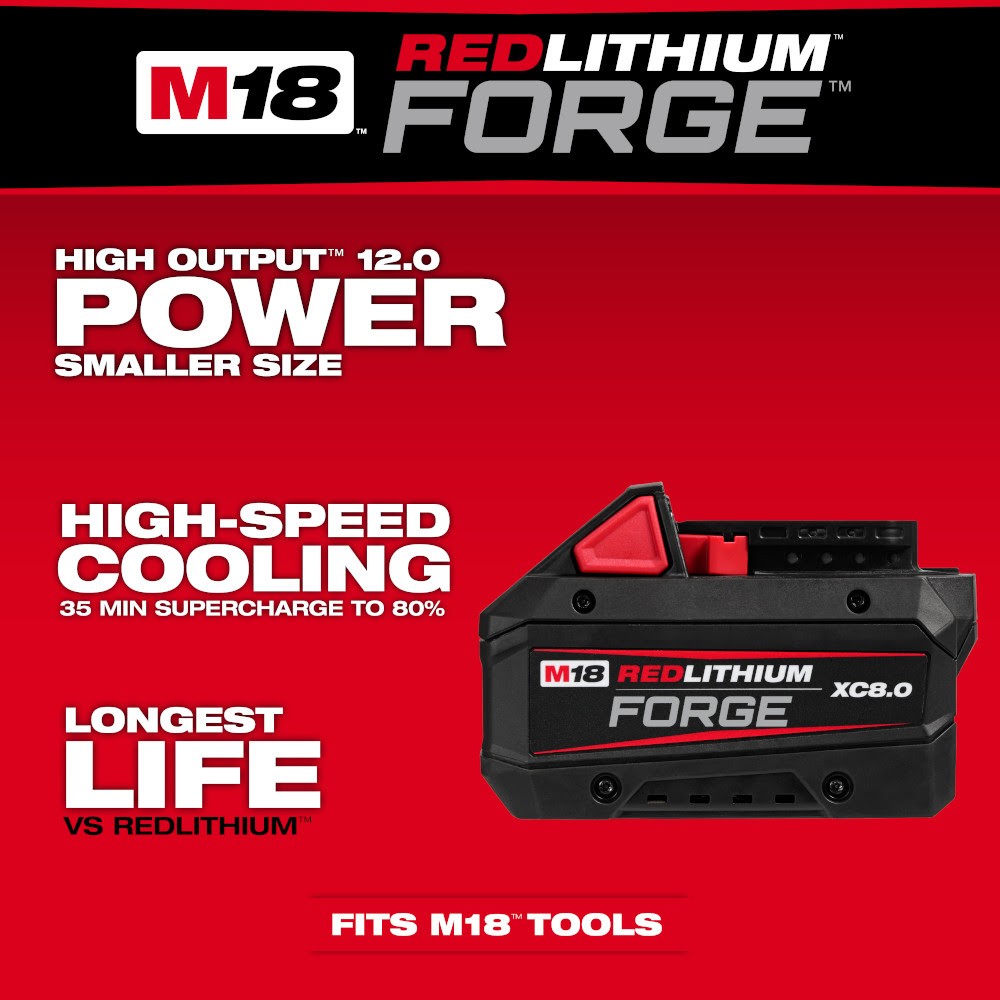 Milwaukee 3672-20 M18 FUEL 4-1/2"-6" Variable Speed Braking Grinder, Paddle Switch w/ ONE-KEY