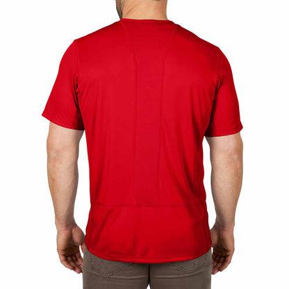Milwaukee 414R WORKSKIN Lightweight Performance Shirt - Short Sleeve - Red