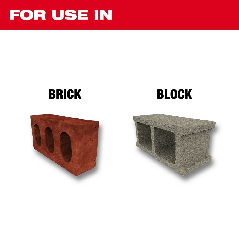 Milwaukee 48-00-1440 Sawzall Blade 6" Diamond Grit, 1 Pack