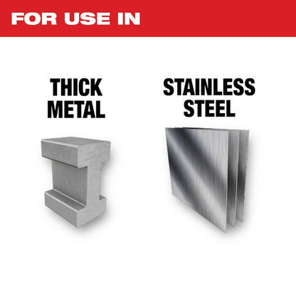 Milwaukee 48-00-5202 9" 7TPI Torch Metal Cutting Sawzall Blade with Carbide Teeth