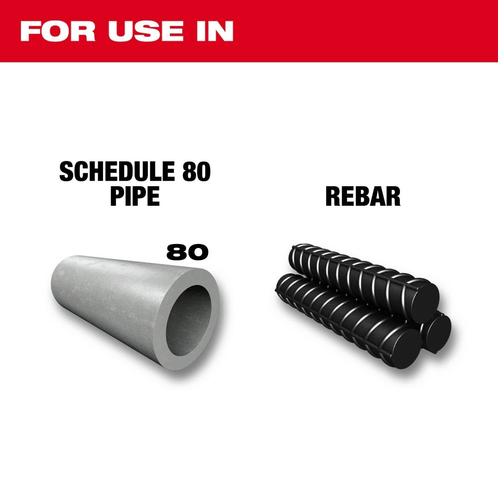 Milwaukee 48-00-5714 Super Sawzall Blade 10 Teeth per Inch 12-Inch Length, Torch , 5 Pack