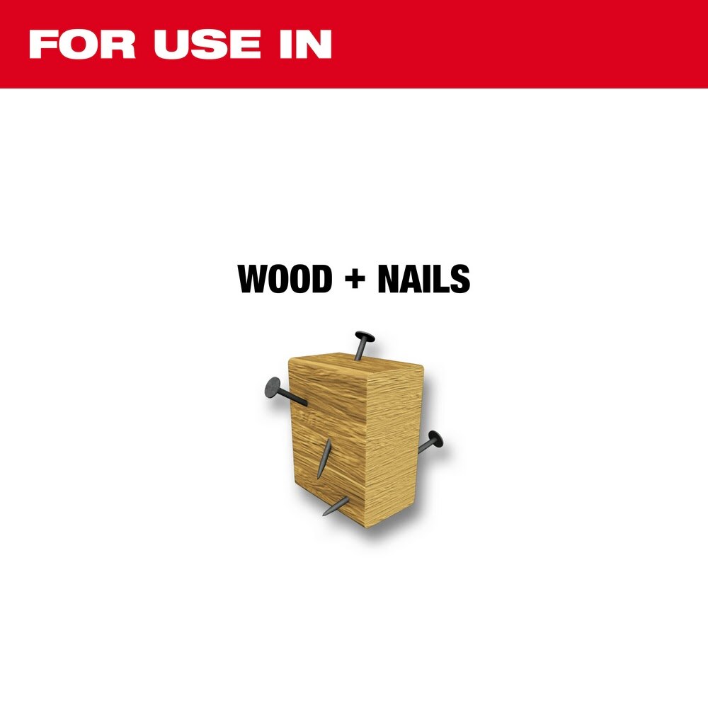 Milwaukee 48-00-8021 6" x 5/8TPI Super Sawzall AX Blade 25-Pack