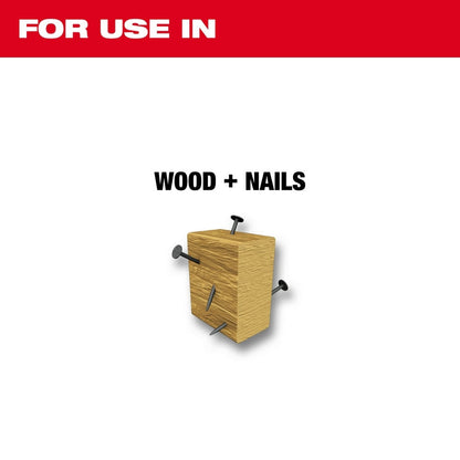 Milwaukee 48-00-8036 Super Sawzall Blade 5 Teeth per Inch 9-Inch Length, 25 Pack