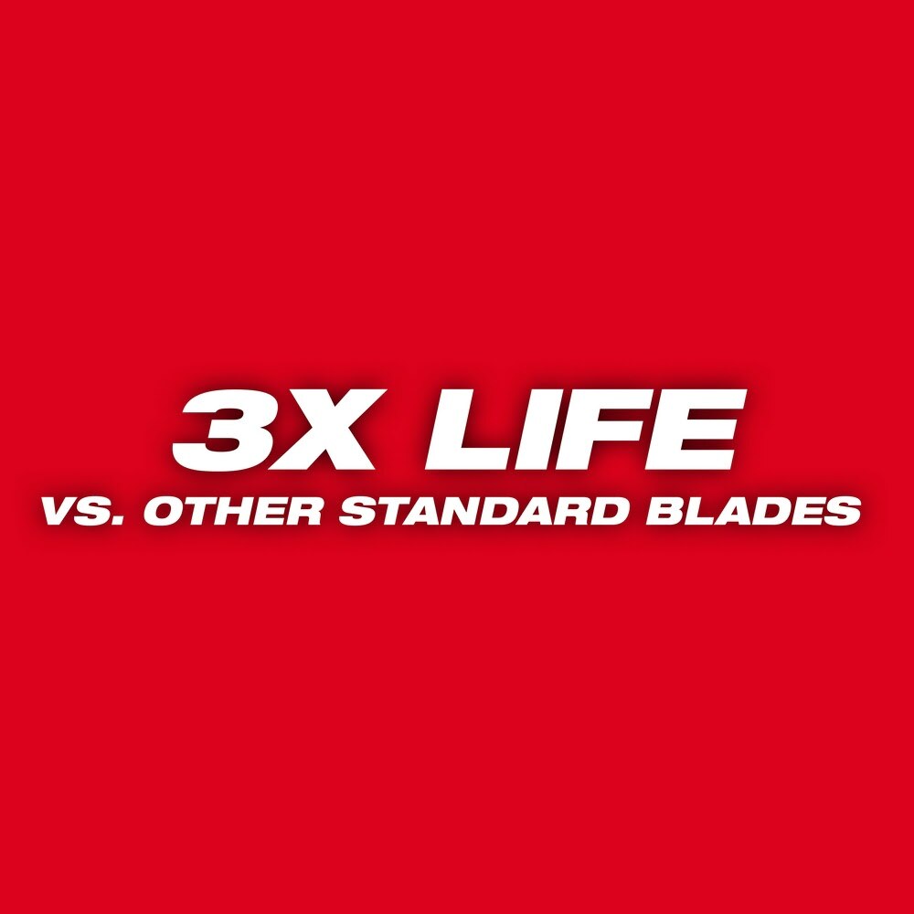 Milwaukee 48-01-6189 12" x 18TPI Bi-Metal Super Sawzall Blade (50 Pack)
