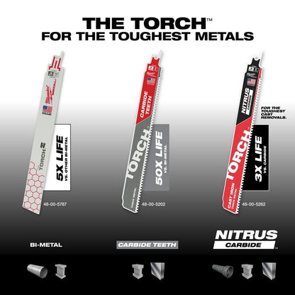 Milwaukee 48-01-7788 Sawzall Blade 18 TPI 9" Torch