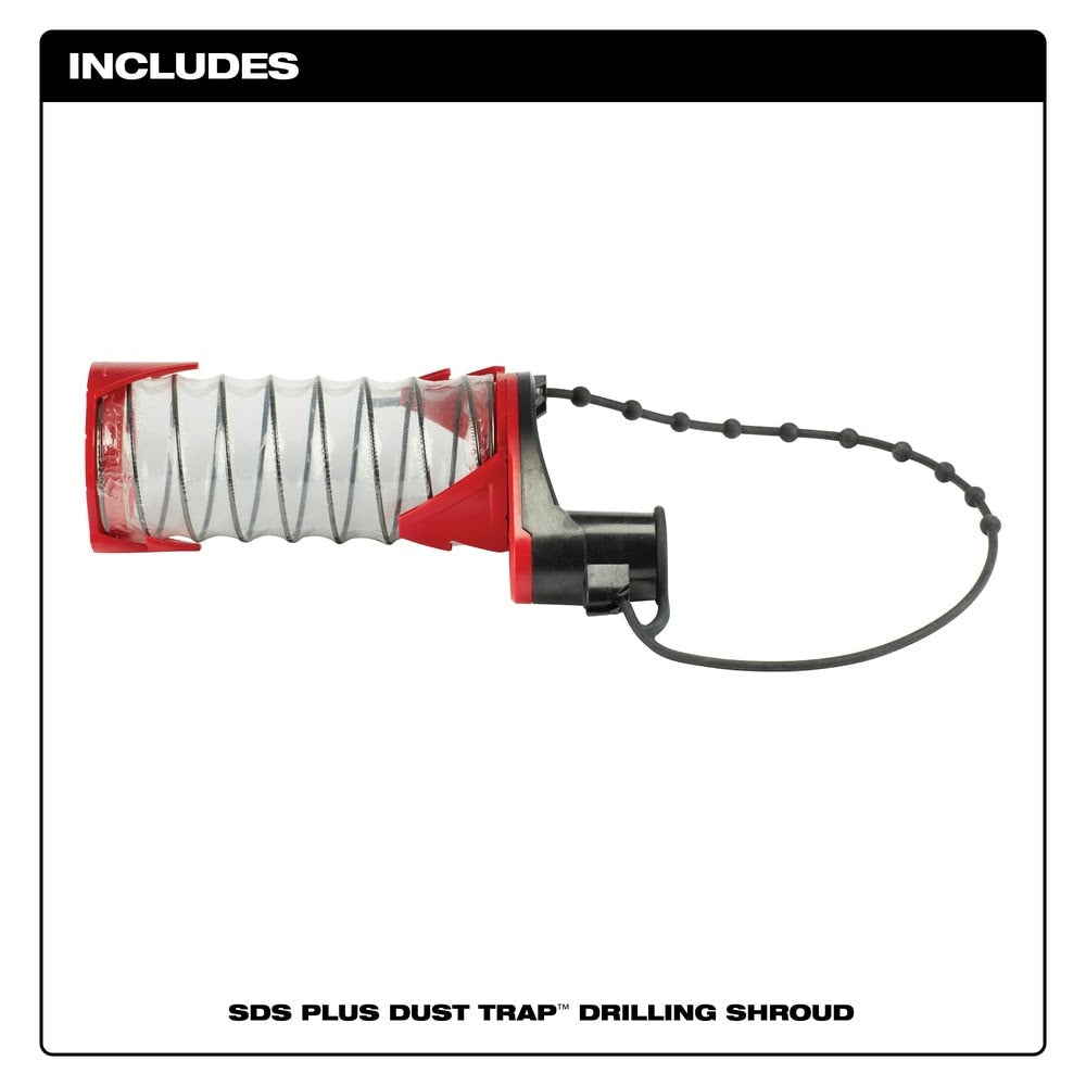 Milwaukee 48-03-3135 SDS+ DUST TRAP Drilling Shroud