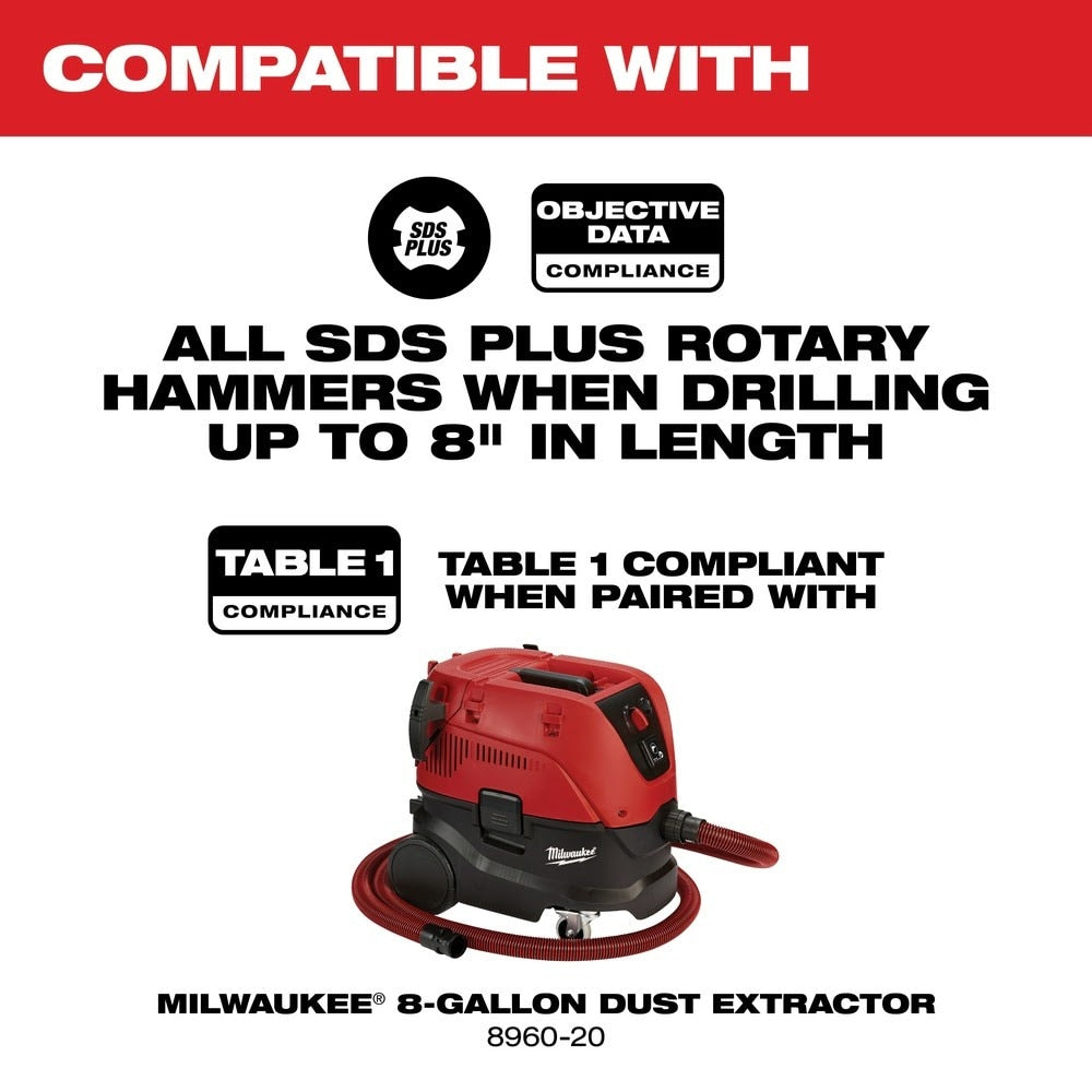 Milwaukee 48-03-3135 SDS+ DUST TRAP Drilling Shroud