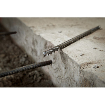 Milwaukee 48-20-7371 1/2" X 4" X 6" SDS Plus MX4 4 Cutter Carbide Bit
