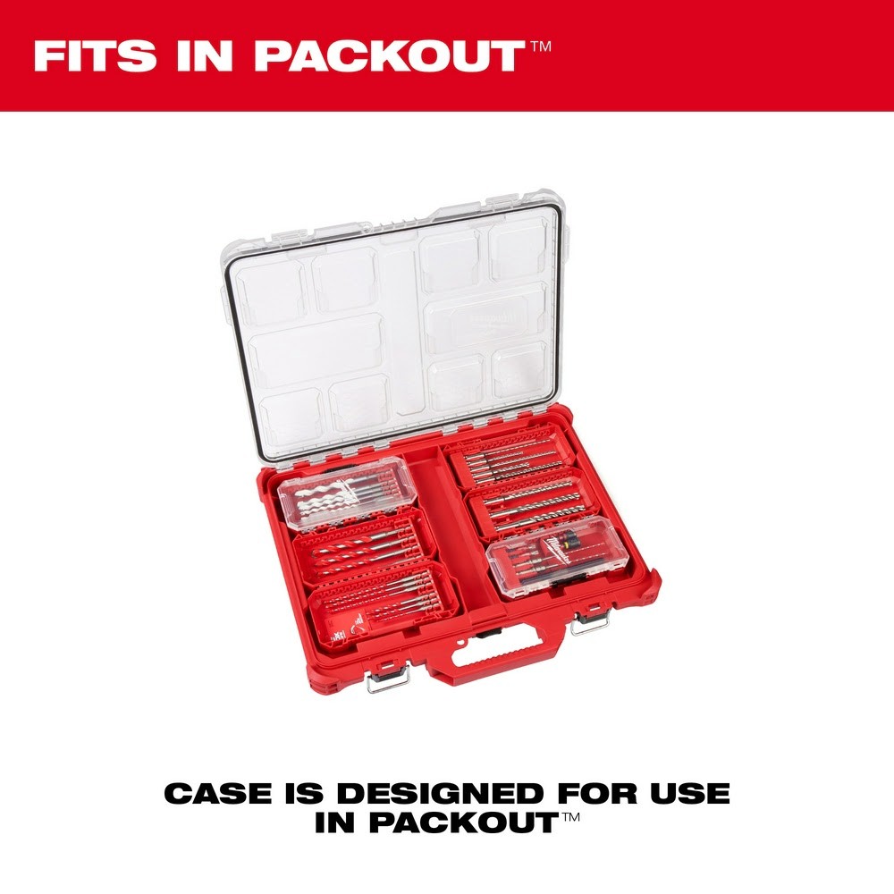 Milwaukee 48-20-7663 8pc. SDS Plus MX4 4-Cutter Drill Bit Kit