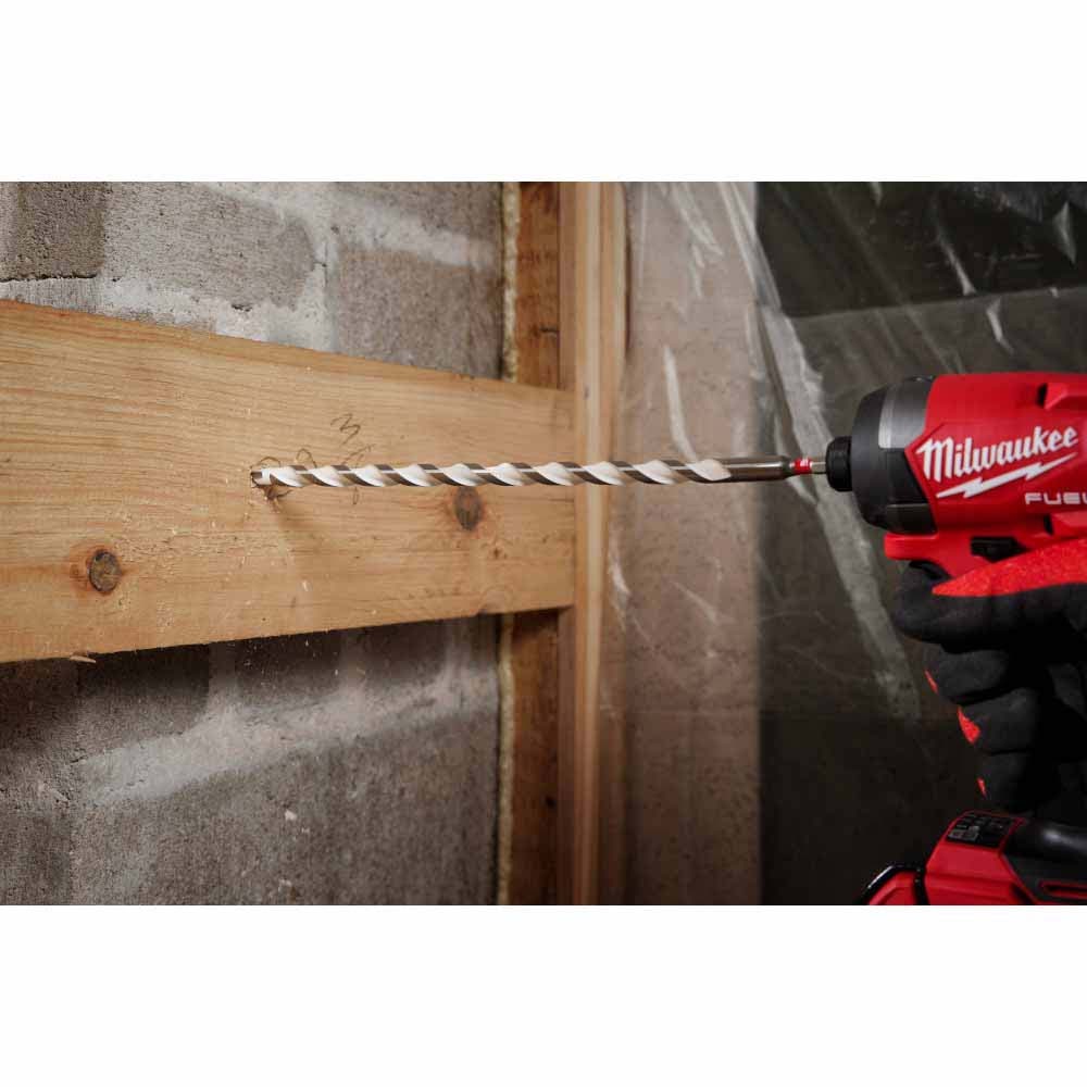 Milwaukee 48-20-8884 3/16" x 4" x 6" SHOCKWAVE Impact Duty Carbide Multi-Material Drill Bit