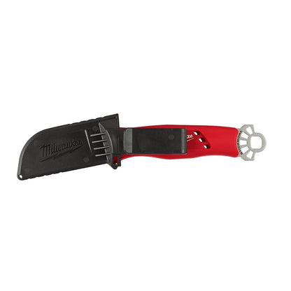 Milwaukee 48-22-1924 Lineman's Hawkbill Knife w/ STICKWORK 3-in-1 Ring