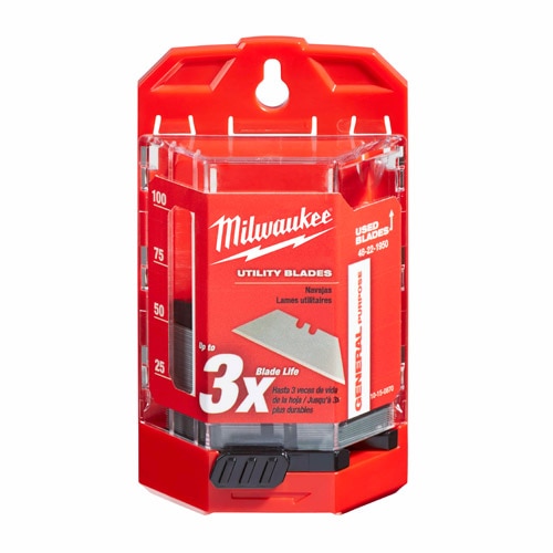 Milwaukee 48-22-1950 50 PC General Purpose Utility Blades w/ Dispenser