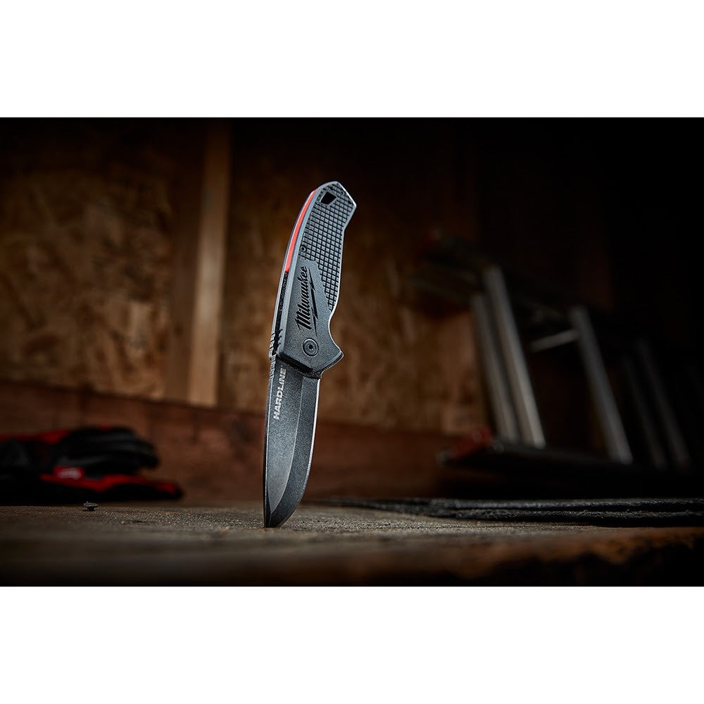 Milwaukee 48-22-1994 3" HARDLINE Smooth Blade Pocket Knife