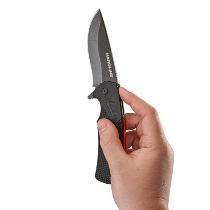 Milwaukee 48-22-1999 3.5" HARDLINE Smooth Blade Pocket Knife