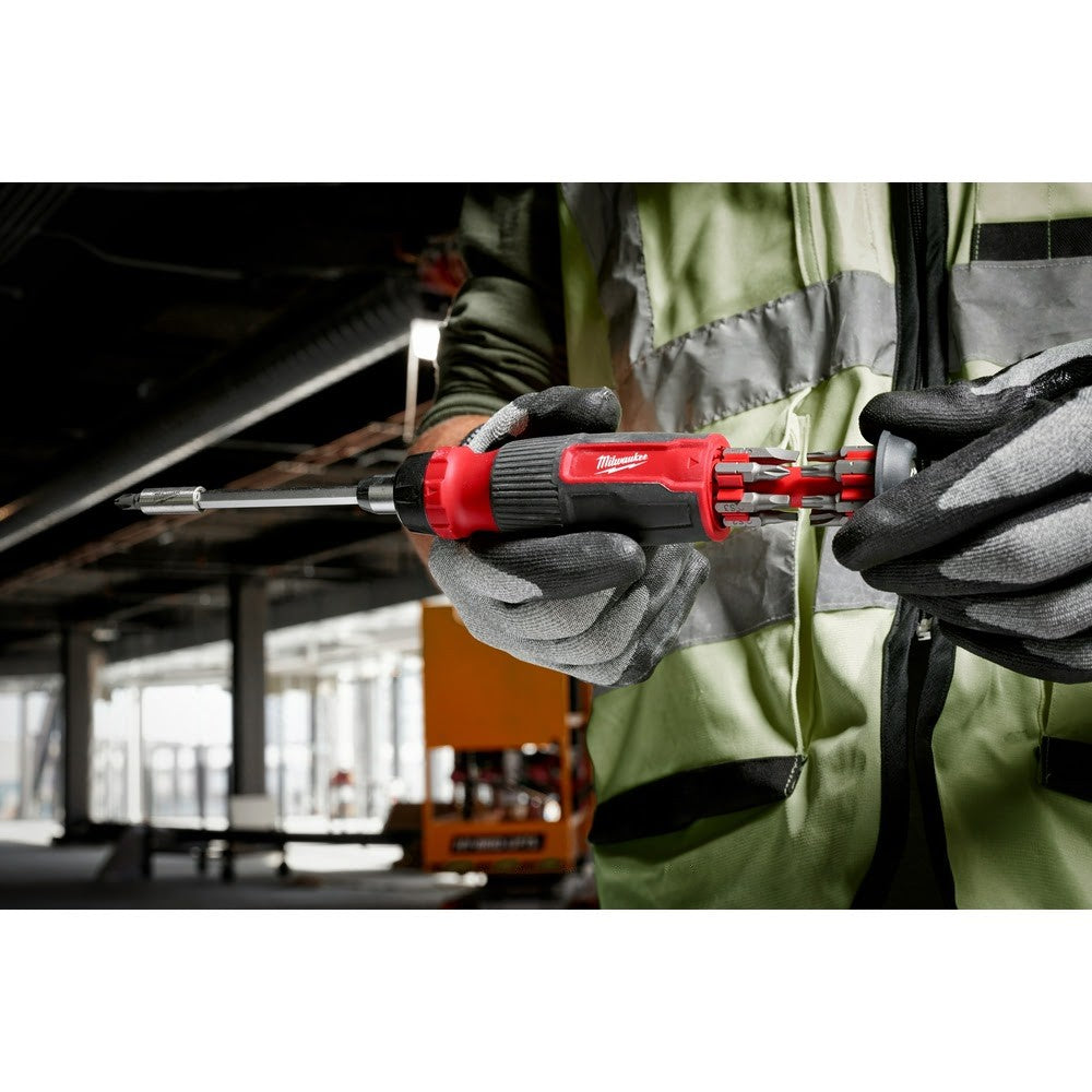 Milwaukee 48-22-2905 2pc 14-in-1 Ratcheting Multi-Bit and 8-in-1 Ratcheting Compact Multi-bit Screwdriver Set