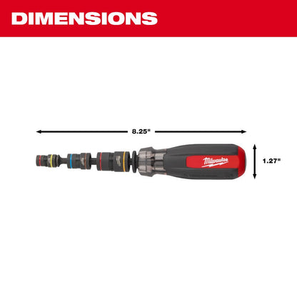 Milwaukee 48-22-2921 Multi-Nut Driver W/ SHOCKWAVE Impact Duty Magnetic Nut Drivers