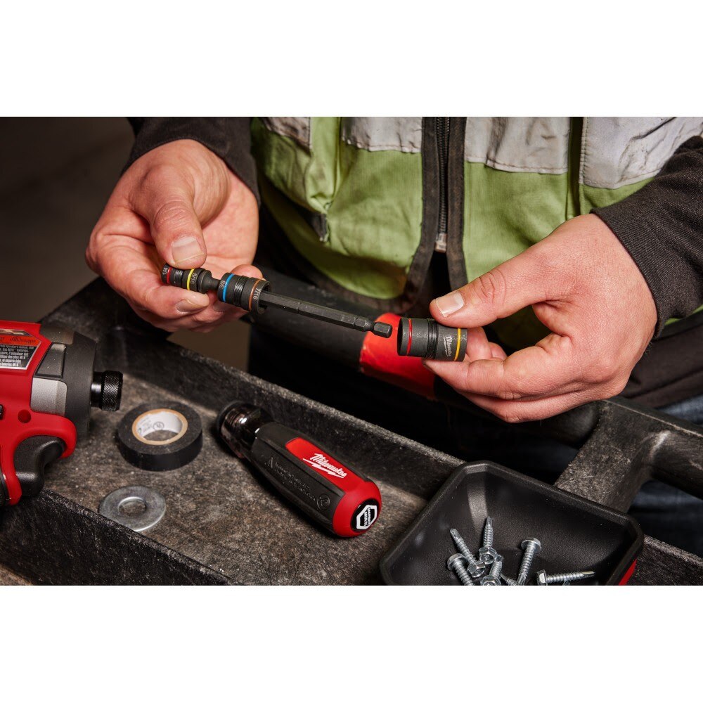 Milwaukee 48-22-2921 Multi-Nut Driver W/ SHOCKWAVE Impact Duty Magnetic Nut Drivers