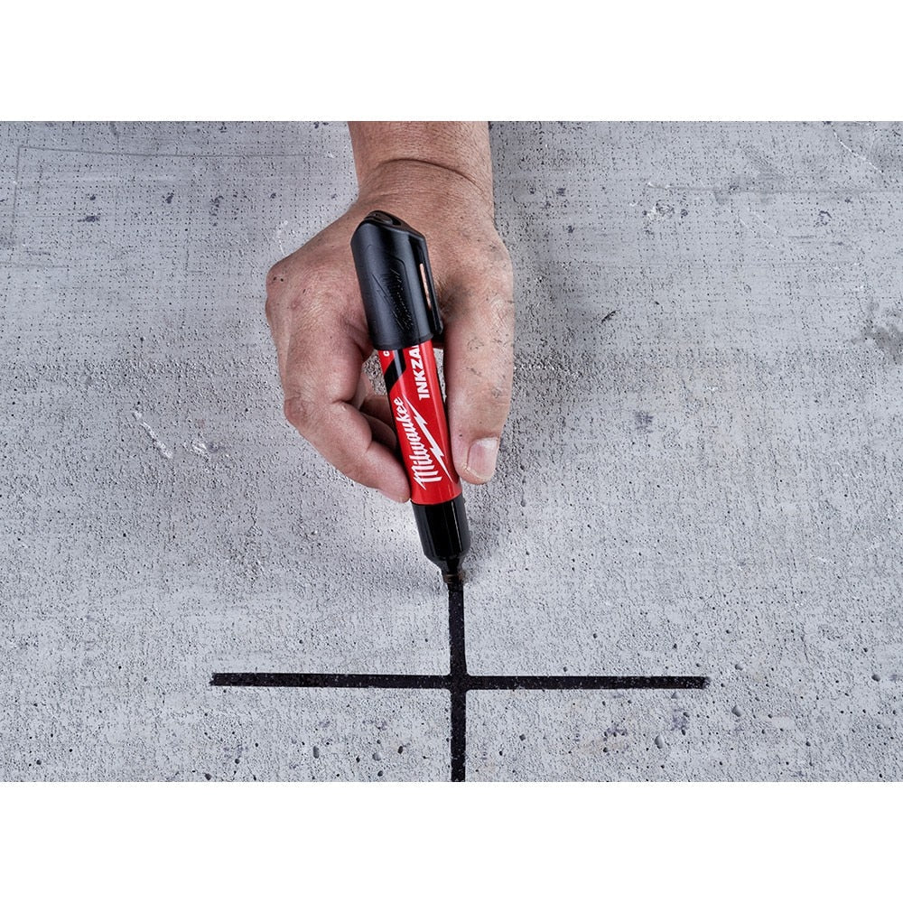 Milwaukee 48-22-3255 INKZALL Large Chisel Tip Black Marker