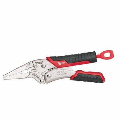 Milwaukee 48-22-3406 6" TORQUE LOCK LONG NOSE LOCKING PLIERS WITH GRIP