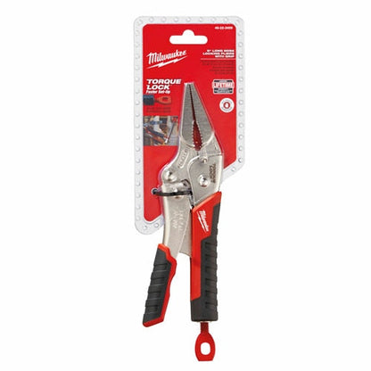 Milwaukee 48-22-3409 9" TORQUE LOCK LONG NOSE LOCKING PLIERS WITH GRIP